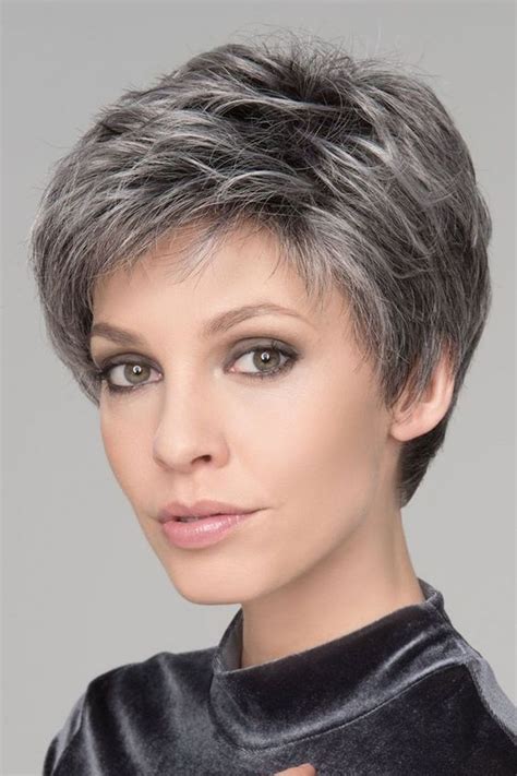 coiffure courte cheveux gris|Coiffure cheveux gris : 40 exemples pour de belles coiffures。